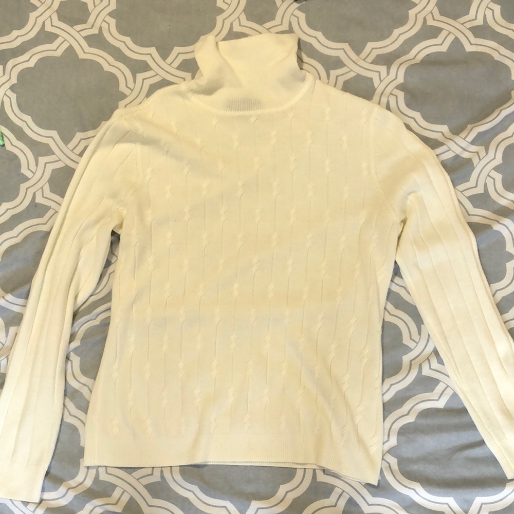 NWOT karen scott knit turtleneck sweaters